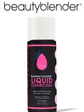 BeautyBlender Liquid Charcoal Unscented Sponge & Brush Cleanser